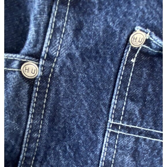 Hedz Up Jeans Avewear Mens Carpenter 44x34 Real 40x32.5 Baggy Loose Hip Hop 90’s - Picture 9 of 16